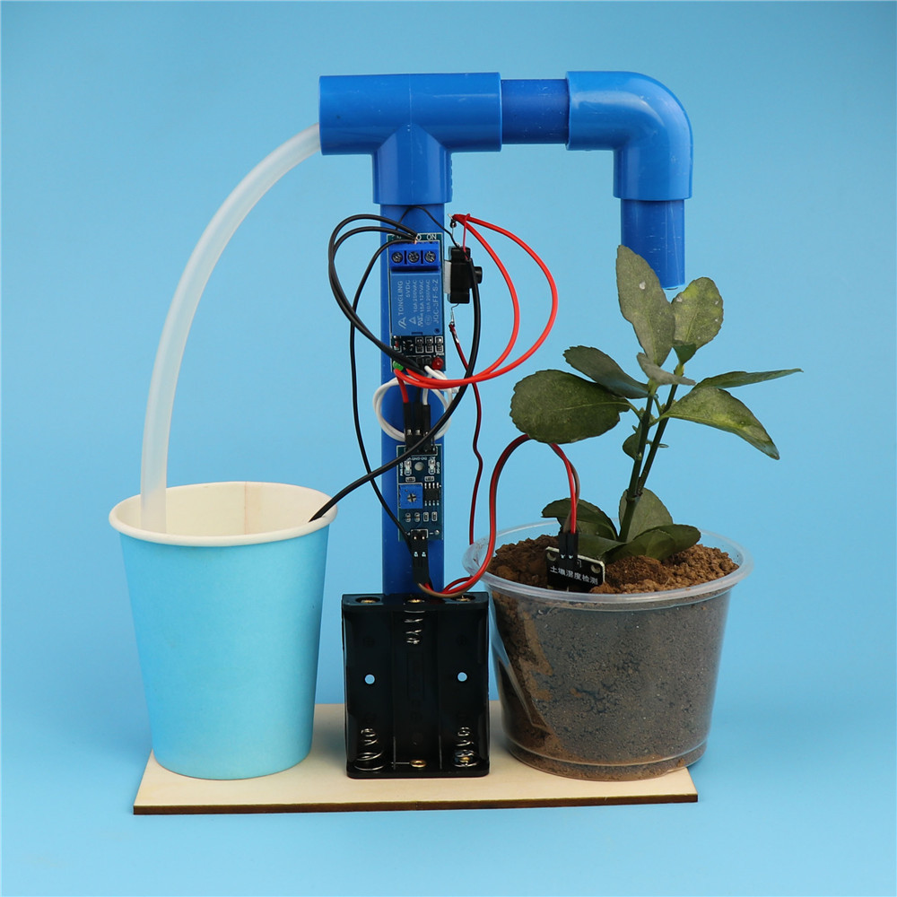 Stem Robotics Kit - เครื่องรดน้ำต้นไม้อัตโนมัติของเล่นเพื่อการศึกษาสำหรับเด็กของเล่นวิทยาศาสตร์