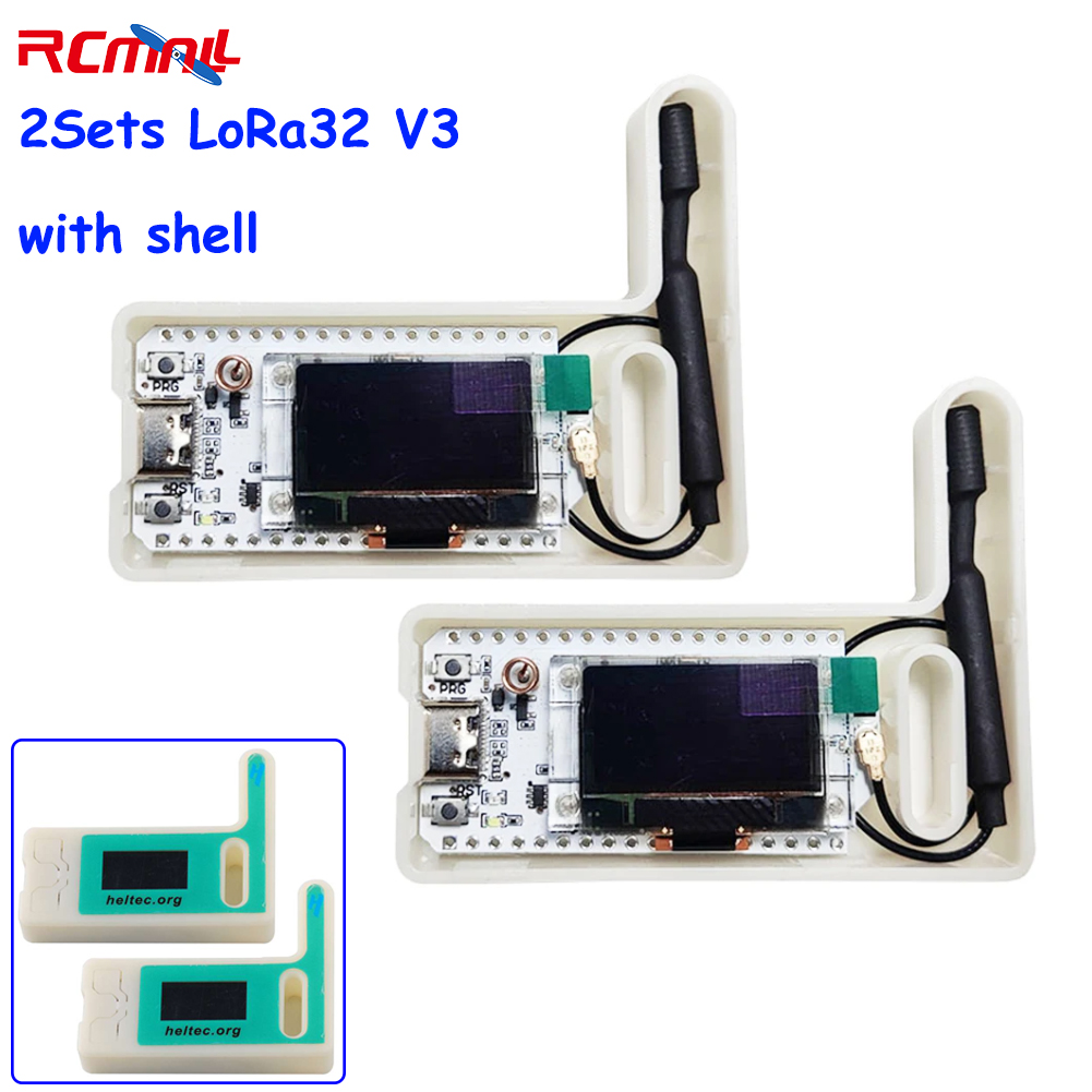 Esp32 Smart Home Kit - บอร์ดพัฒนา V3 LoRa32 2ชุด868MHz 915MHz SX1262