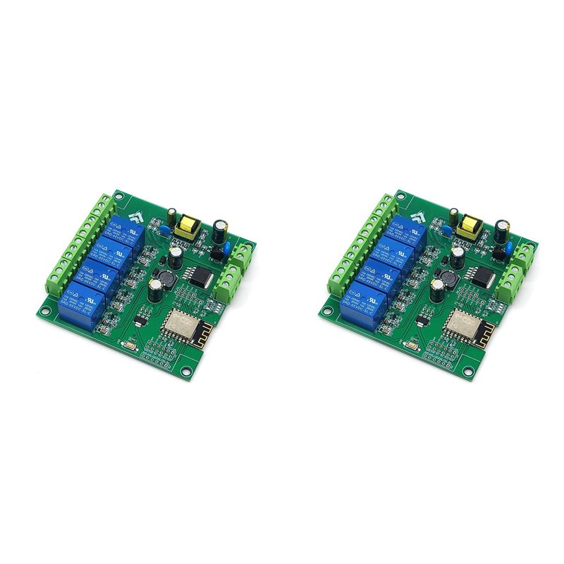 Esp8266 Relay Module - โมดูลรีเลย์ Y43A-2X 4 ช่องสัญญาณ ESP8266 WIFI