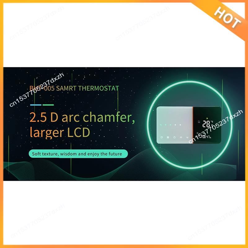 Wifi Thermostat - A43M สมาร์ท Wifi Thermostat สําหรับน้ํา/เครื่องทําความร้อนใต้พื้นไฟฟ้า/หม้อต้มแก๊สทํางานสําหรับ Alexa
