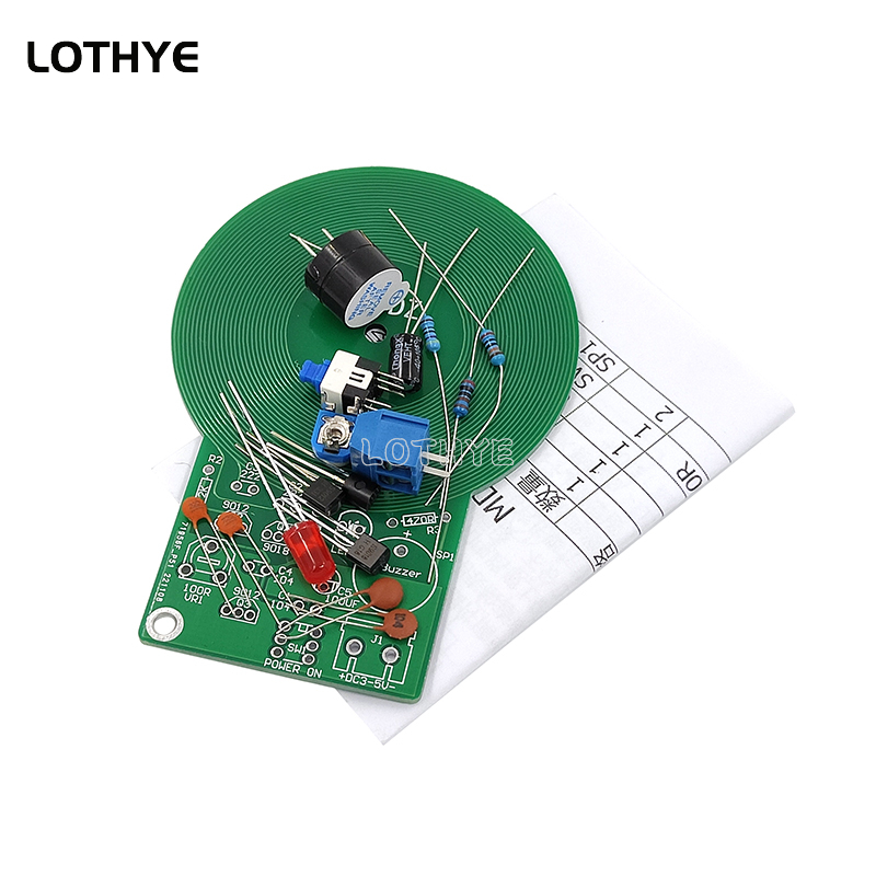Electronics Project Kit - DC 3 V-5 V เครื่องตรวจจับโลหะชุด DIY