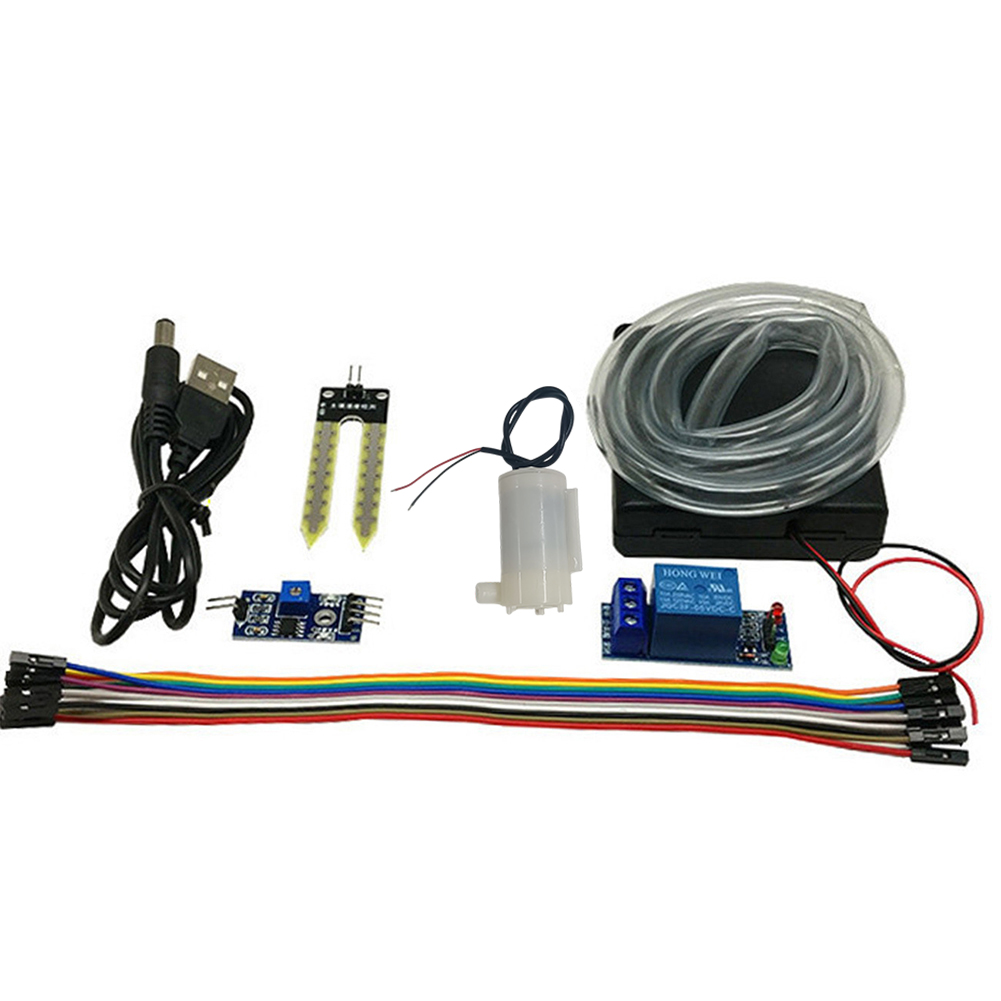 Sensor Kit Arduino - ชุดสวนรดน้ำอัตโนมัติ เซ็นเซอร์วัดความชื้นในดิน โมดูลรดน้ำอัตโนมัติ ชุด DIY ปั๊มน้ำขนาดเล็ก