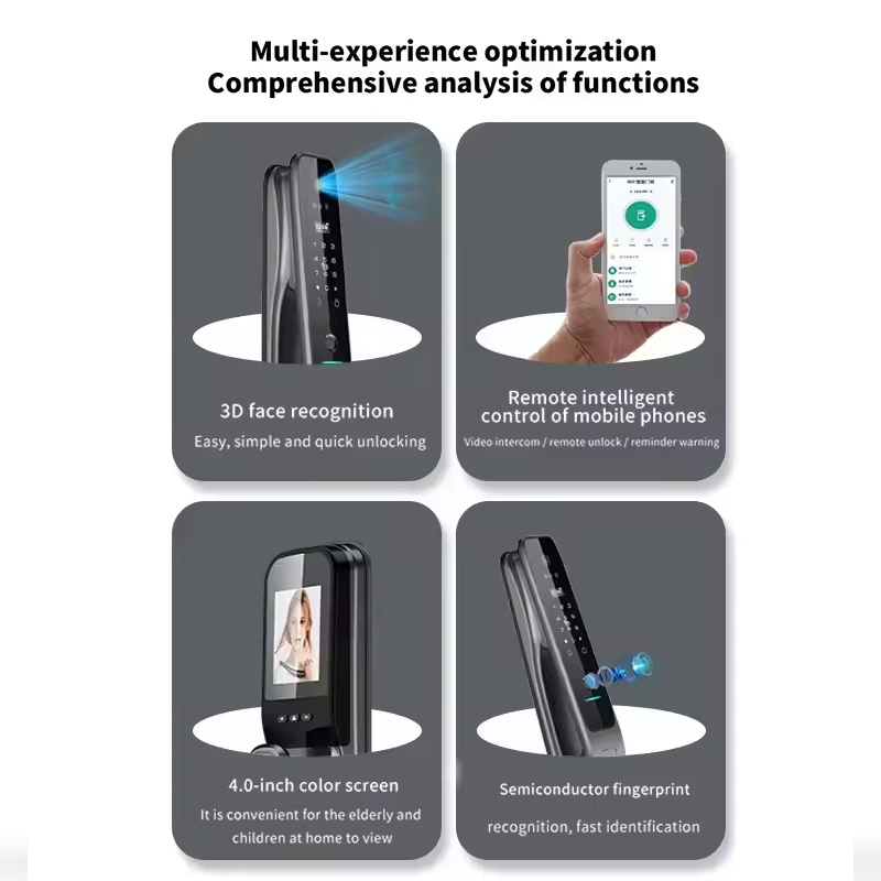 HX5 สมาร์ทล็อคประตู ระบบจดจำใบ - Smart Door Lock Wifi บทวิจารณ์และราคา