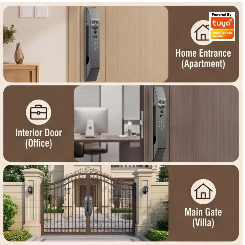 ล็อคประตูอัจฉริยะสำหรับบ้าน ระ - Smart Door Lock Wifi บทวิจารณ์และราคา