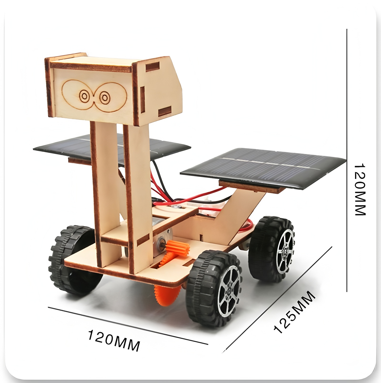 พลังงานแสงอาทิตย์รถสํารวจทางจั - Stem Robotics Kit บทวิจารณ์และราคา