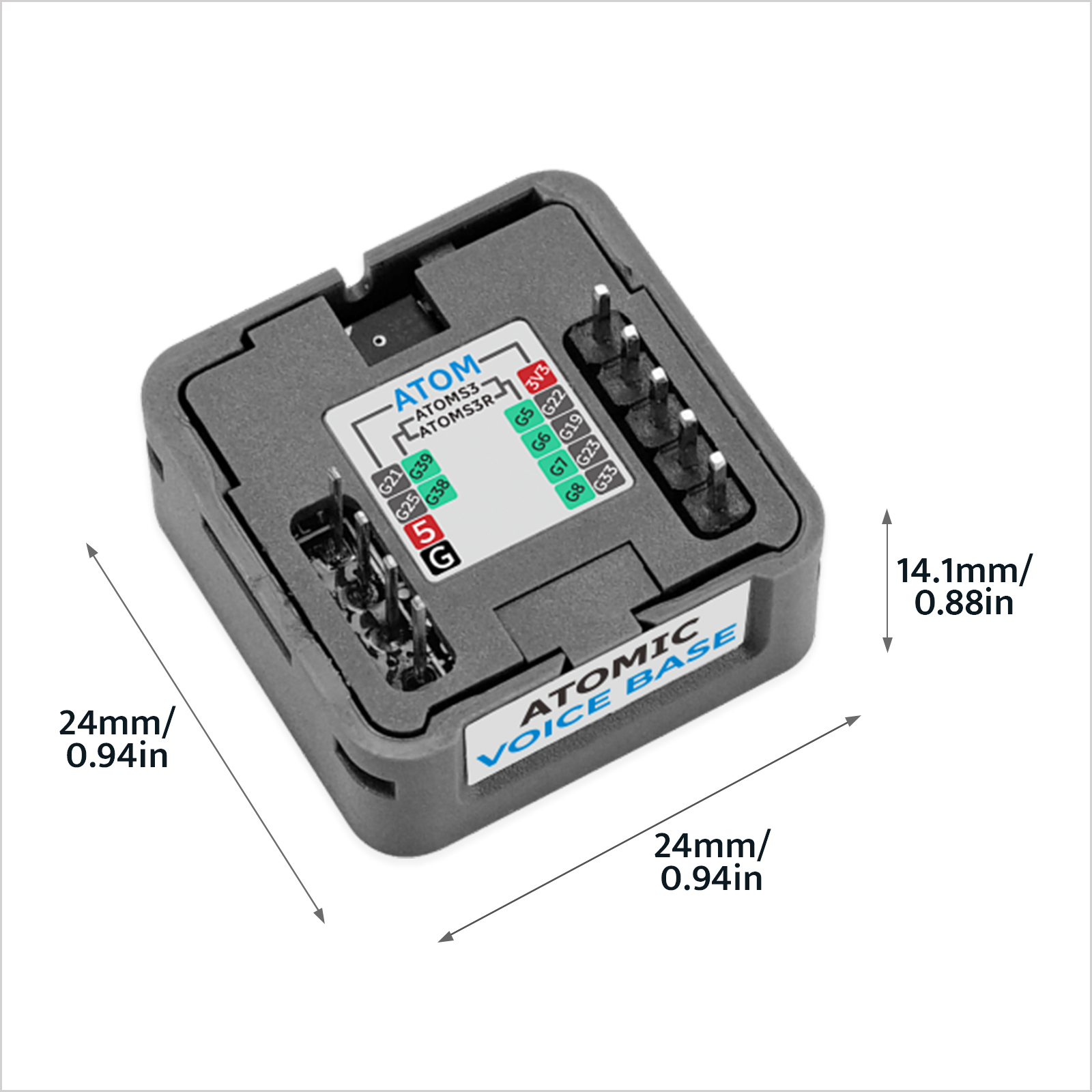 M5Stack Official Atomic Voice  - Electronics Project Kit บทวิจารณ์และราคา
