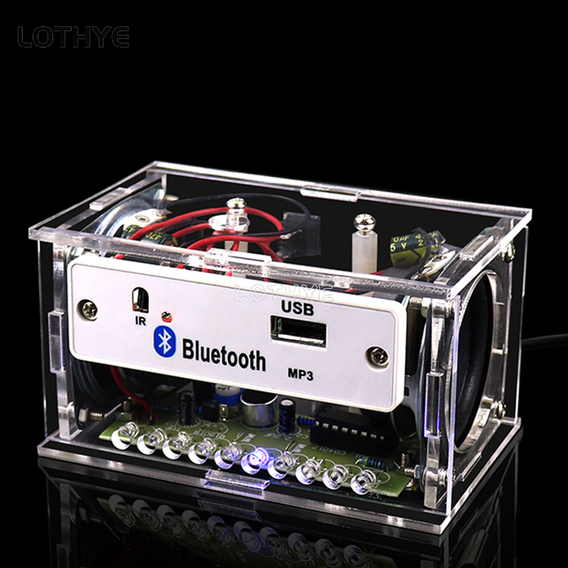 มินิแอมพลิฟายเออร์บลูทูธ 3W*2  - Electronics Project Kit บทวิจารณ์และราคา