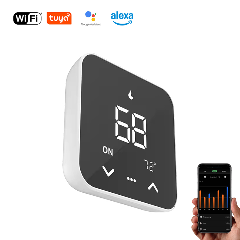 เทอร์โมสตัทอัจฉริยะ Tuya WiFi  - Wifi Thermostat บทวิจารณ์และราคา
