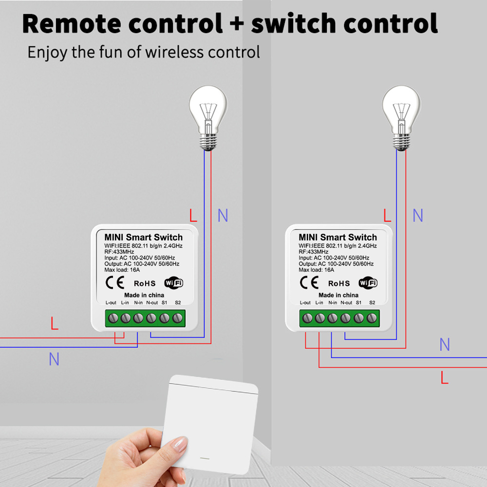 สวิตช์ไฟอัจฉริยะ Tuya WiFi สมา - Smart Light Switch Wifi บทวิจารณ์และราคา