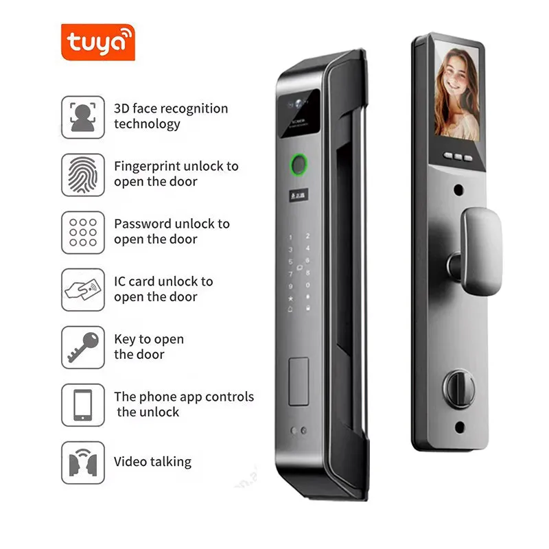 รัสเซียน สปลิต 8560 กลอนประตูอ - Smart Door Lock Wifi บทวิจารณ์และราคา