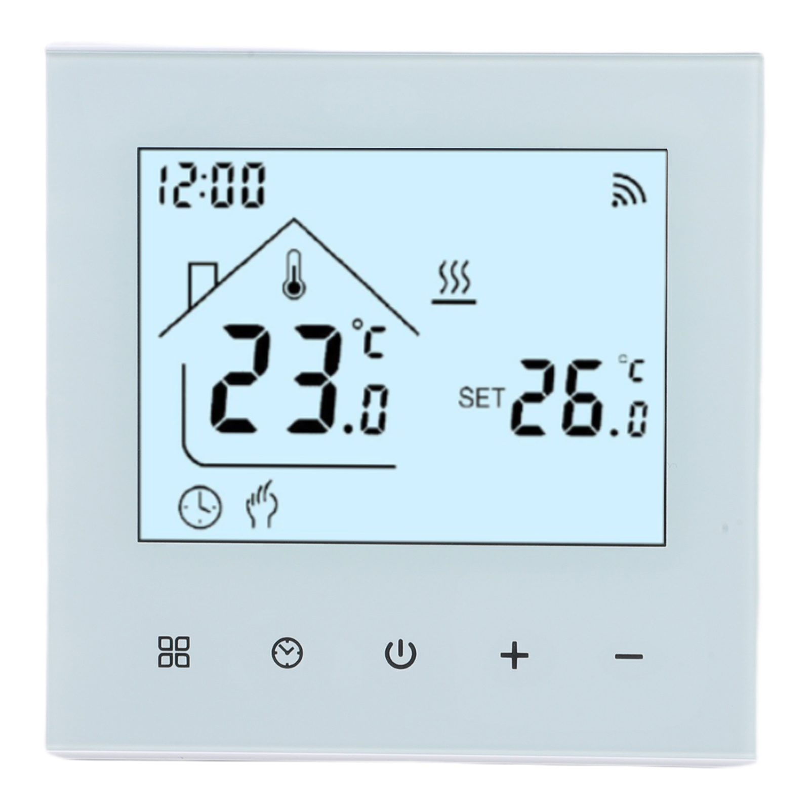 เทอร์โมสตัทแบบตั้งโปรแกรมได้ผ่ - Wifi Thermostat บทวิจารณ์และราคา