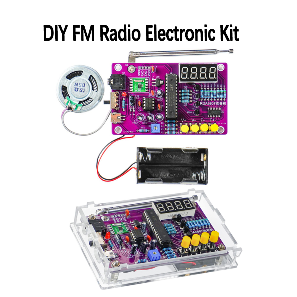 DIY วิทยุ FM ชุดอิเล็กทรอนิกส์ - Electronics Project Kit บทวิจารณ์และราคา