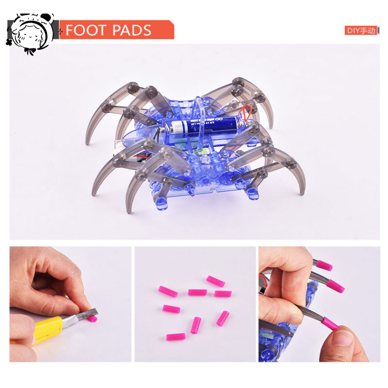 ขายร้อนใหม่หุ่นยนต์ไฟฟ้าแมงมุม - Stem Robotics Kit บทวิจารณ์และราคา