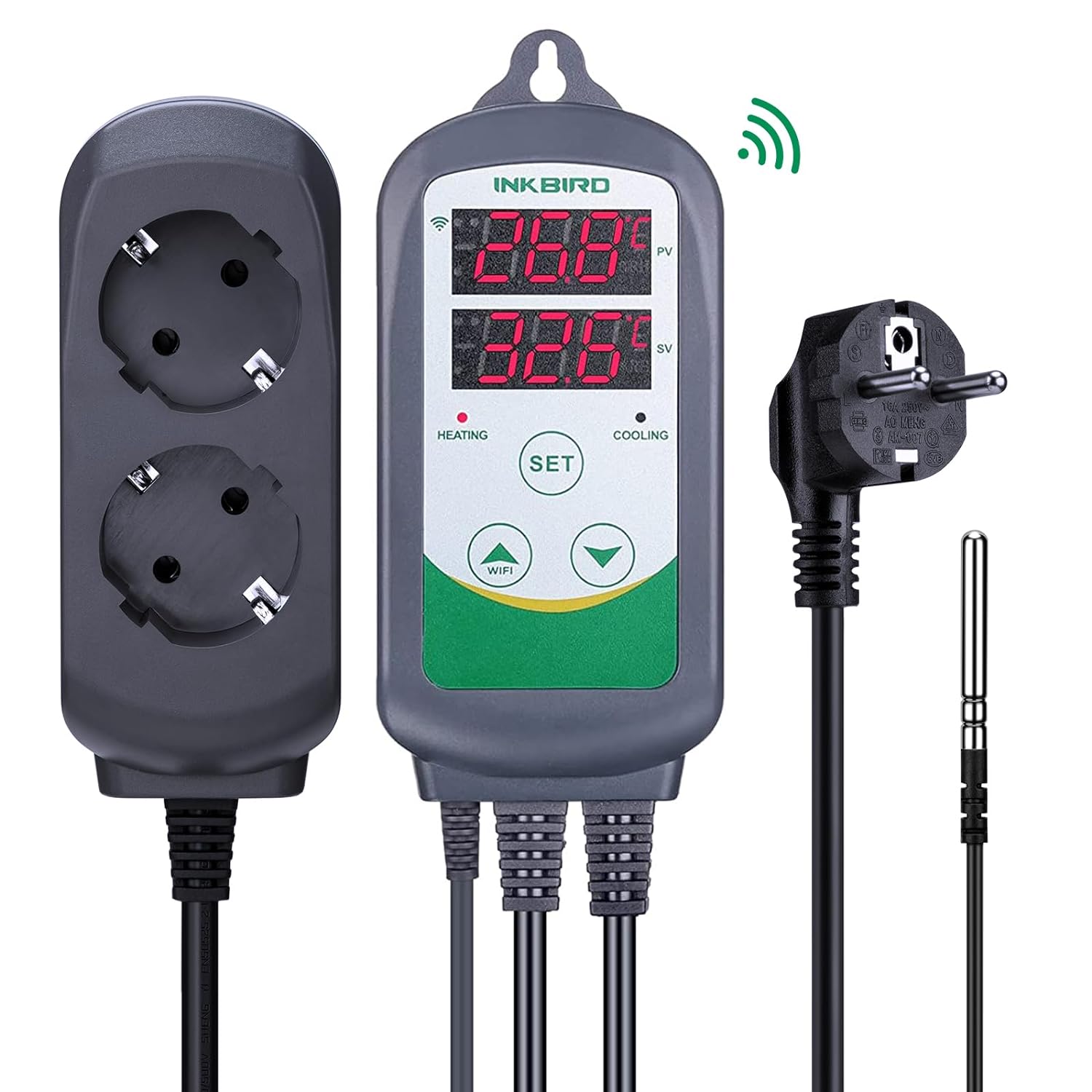 Inkbird ตัวควบคุมอุณหภูมิดิจิต - Wifi Thermostat บทวิจารณ์และราคา