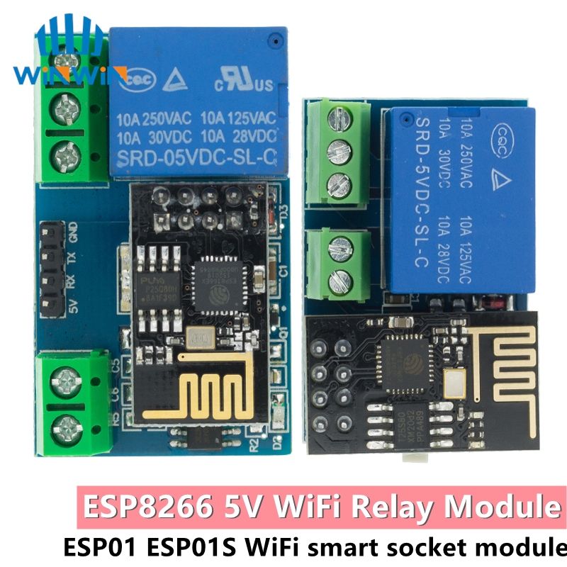 โมดูลรีเลย์ WiFi 5V สำหรับสมาร - Esp8266 Relay Module บทวิจารณ์และราคา