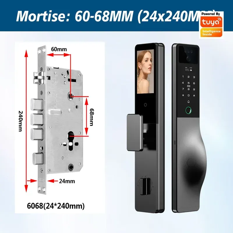 สมาร์ทล็อค ระบบอินเตอร์คอม รหั - Smart Door Lock Wifi บทวิจารณ์และราคา