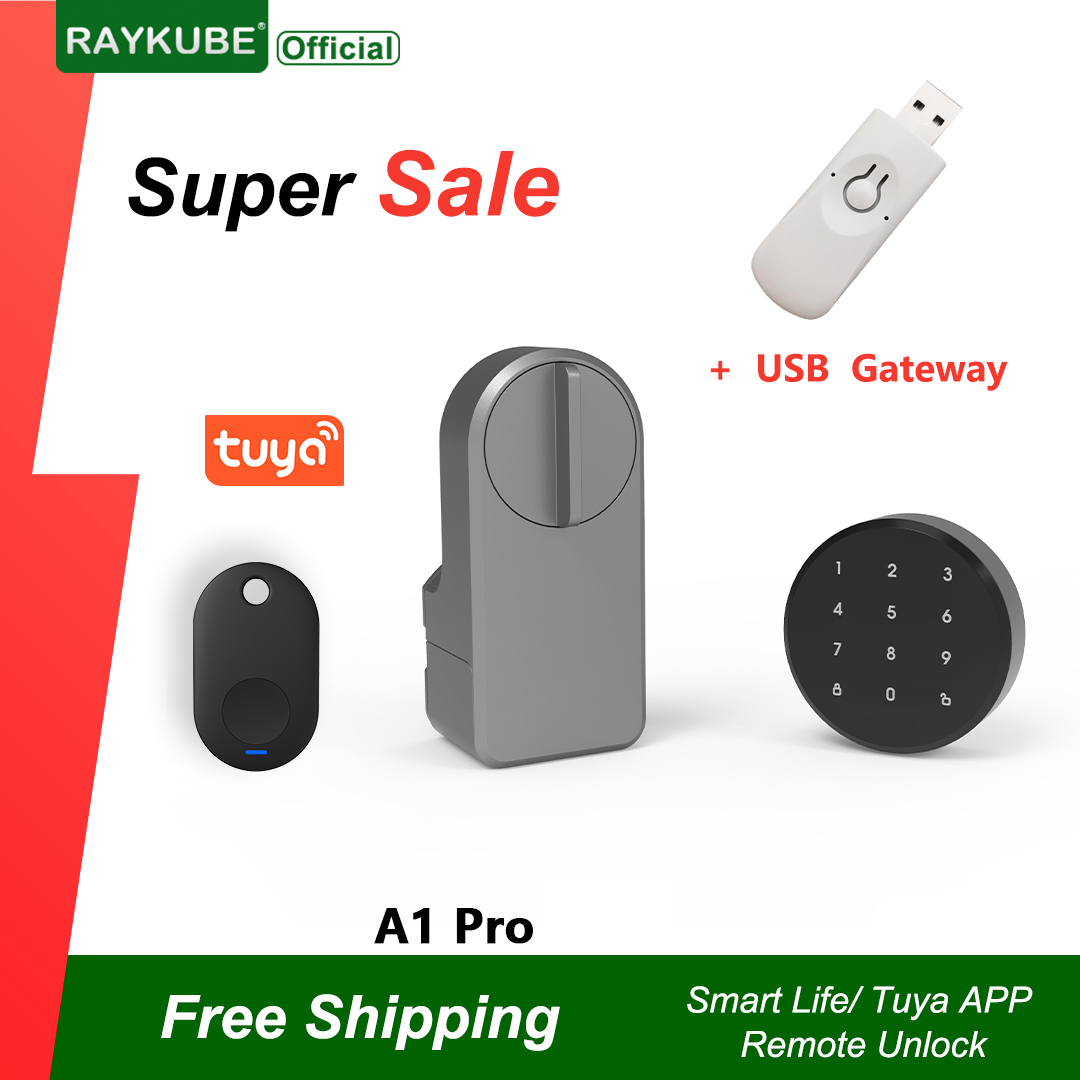 RAYKUBE A1 Pro Tuya BEL สมาร์ท - Smart Door Lock Wifi บทวิจารณ์และราคา