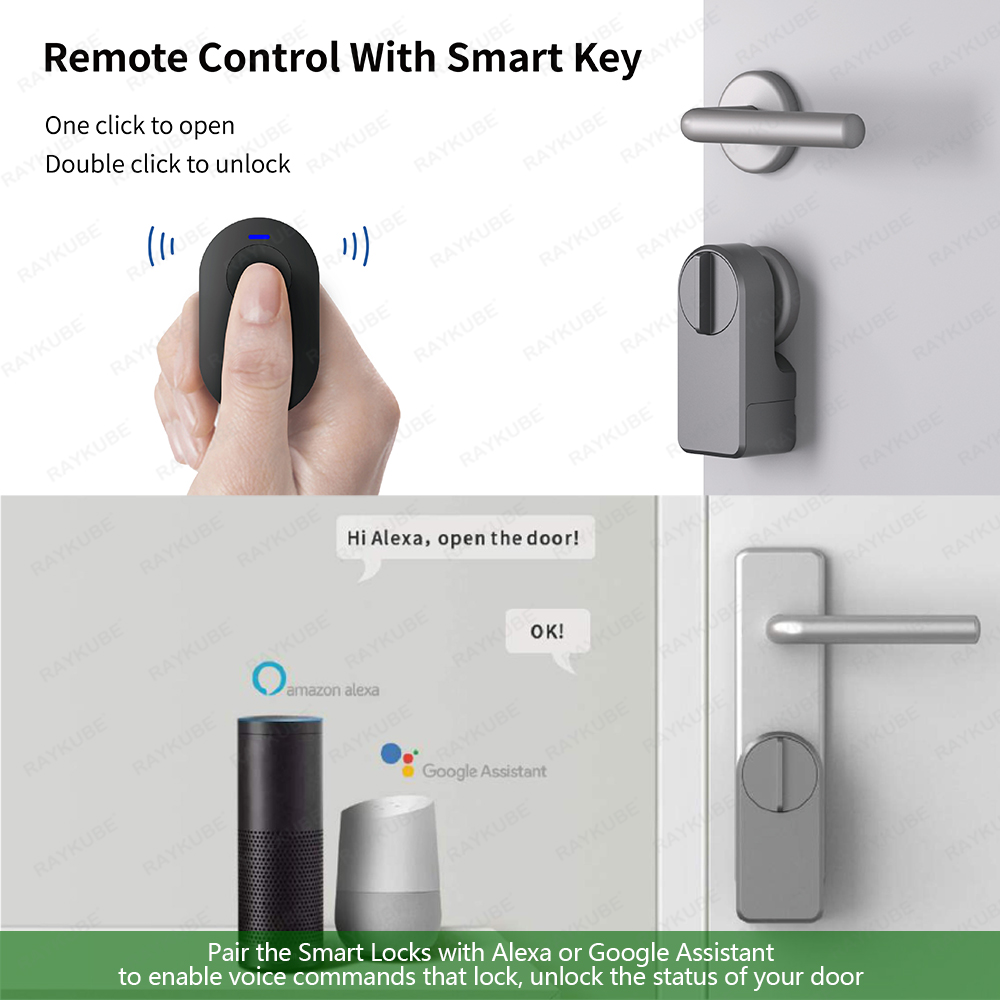 RAYKUBE A1 Pro Tuya BEL สมาร์ท - Smart Door Lock Wifi บทวิจารณ์และราคา
