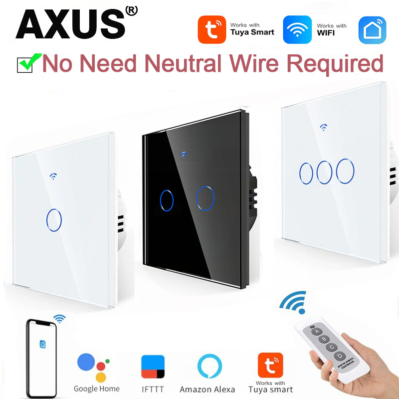 AXUS EU WiFi สวิตช์ไฟอัจฉริยะไ - Smart Light Switch Wifi บทวิจารณ์และราคา