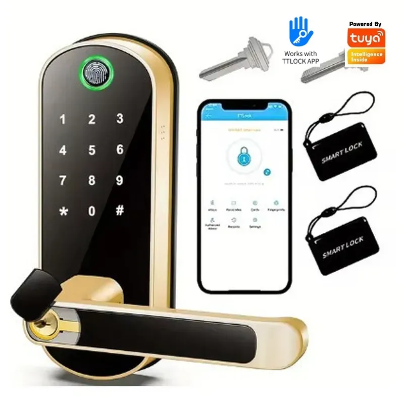 ล็อคประตูไม้สำหรับโฮมสเตย์ ระบ - Smart Door Lock Wifi บทวิจารณ์และราคา