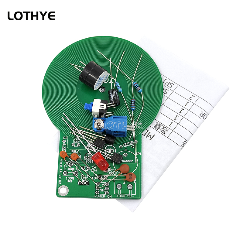 DC 3 V-5 V เครื่องตรวจจับโลหะช - Electronics Project Kit บทวิจารณ์และราคา