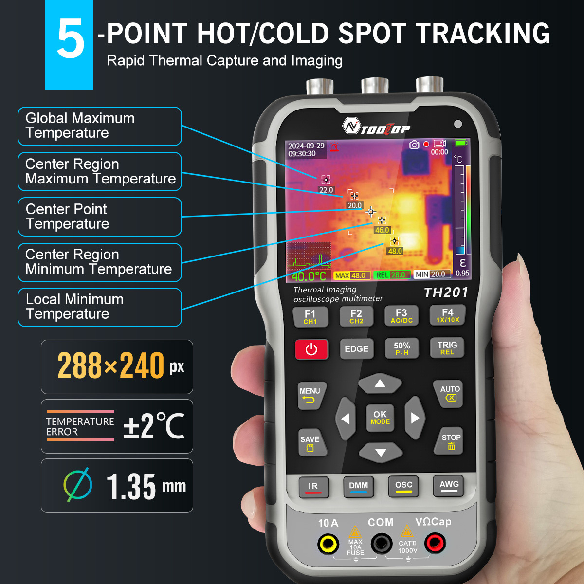 TOOLTOP TH201 4in1 เครื่องถ่าย - Microcontroller Kit บทวิจารณ์และราคา