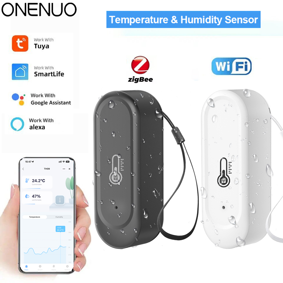 IP65 ทูยา ซิกบี/ไวไฟเซ็นเซอร์ว - Wifi Thermostat บทวิจารณ์และราคา