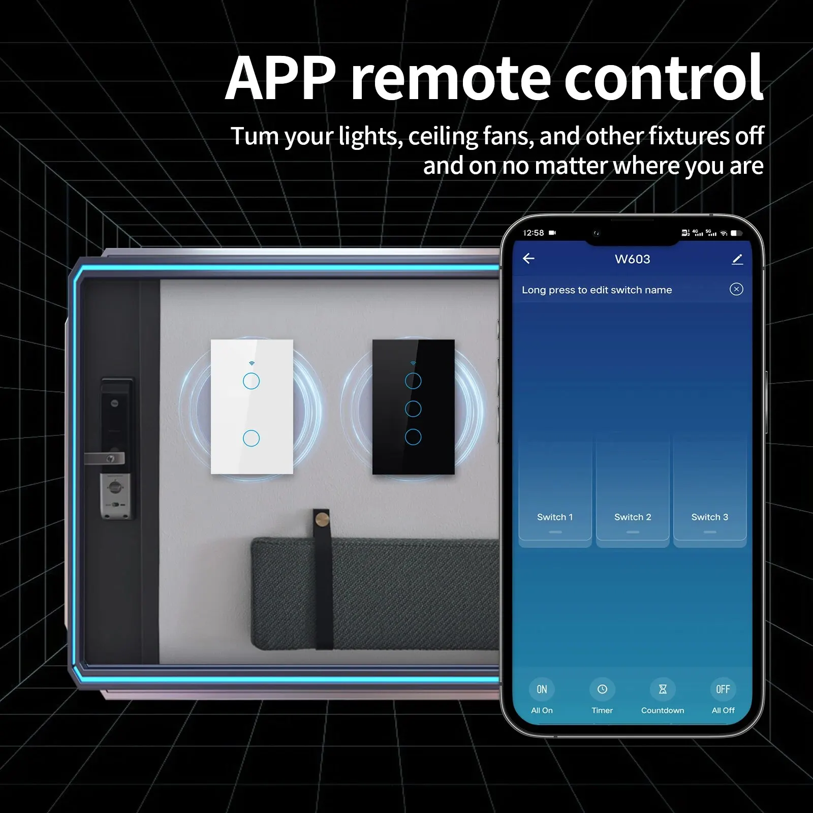 Tnce Tuya สวิตช์ไฟอัจฉริยะ wif - Smart Light Switch Wifi บทวิจารณ์และราคา