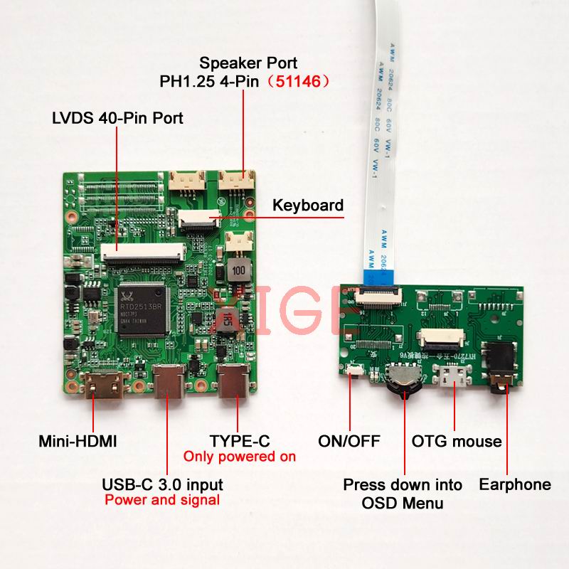 Fit LP173WD1(TL)-TLA1/TLB2/TLC - Microcontroller Kit บทวิจารณ์และราคา