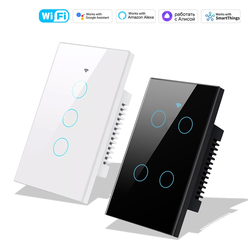 สวิตช์ไฟติดผนังแบบสัมผัส Smart - Smart Light Switch Wifi บทวิจารณ์และราคา