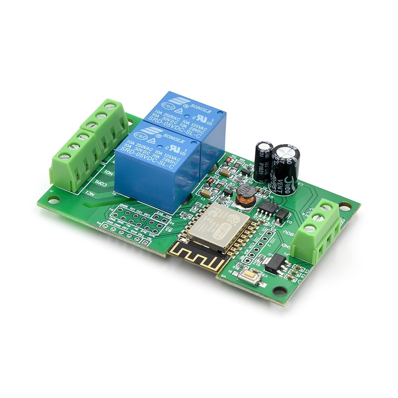 โมดูลควบคุมรีเลย์ไร้สาย ESP826 - Esp8266 Relay Module บทวิจารณ์และราคา