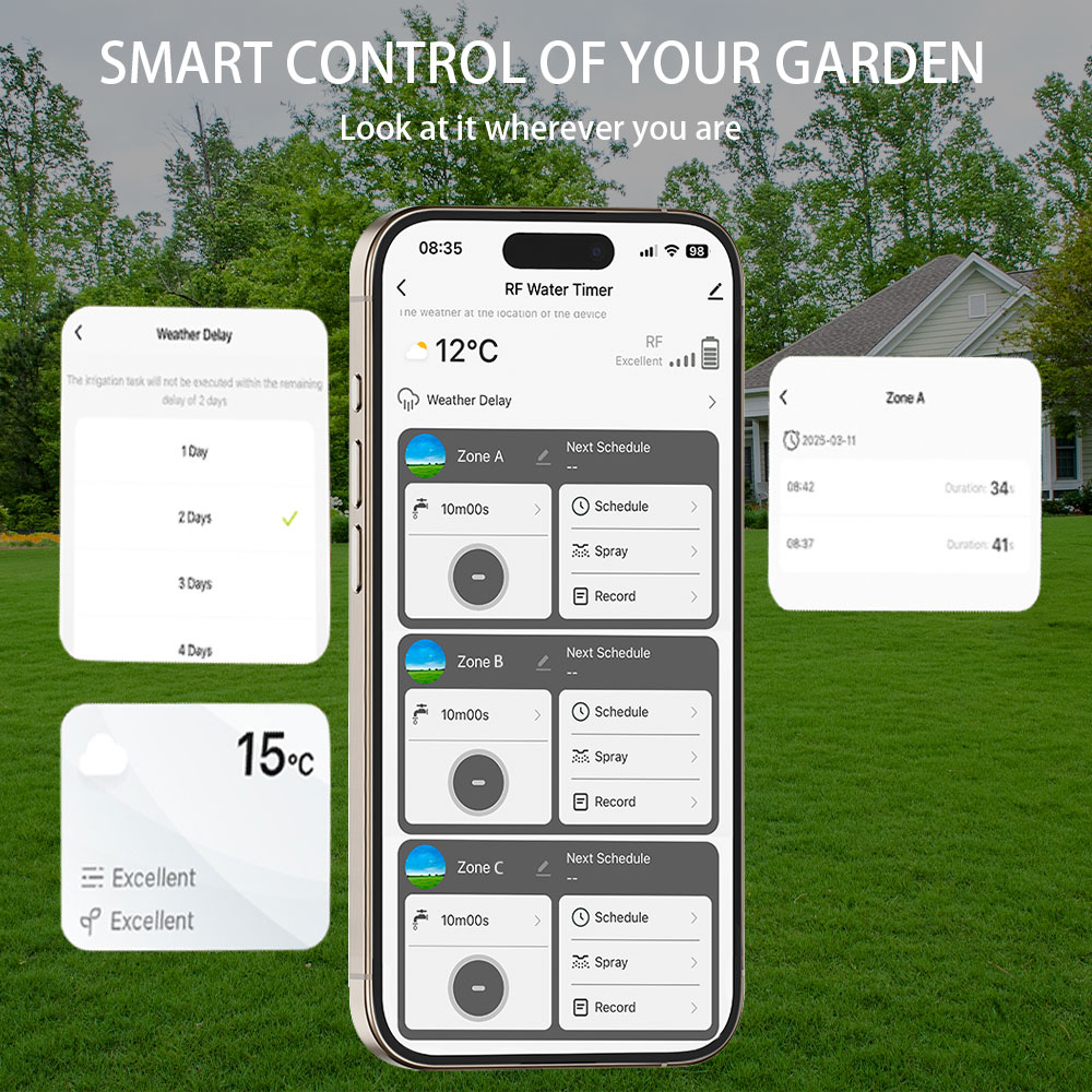 ตัวควบคุมการรดน้ำอัตโนมัติแบบต - Wifi Smart Plug บทวิจารณ์และราคา
