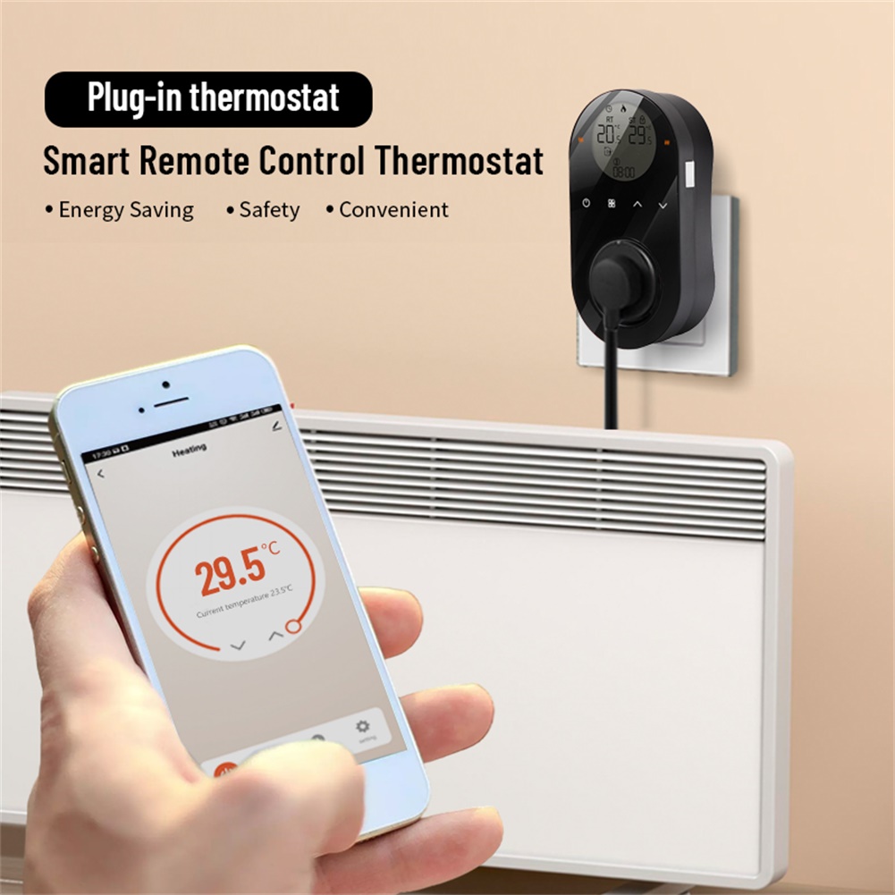 เทอร์โมสตัทเซ็นเซอร์คู่แบบใหม่ - Wifi Thermostat บทวิจารณ์และราคา